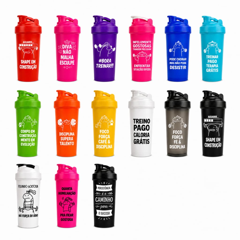 Copo 600ml Para Academia Coqueteleira 600ml