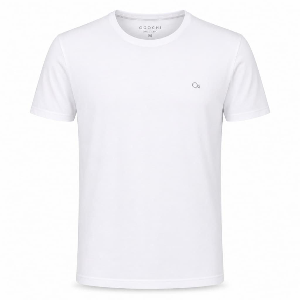 Camiseta Básica Ogochi Masculina Algodão Premium