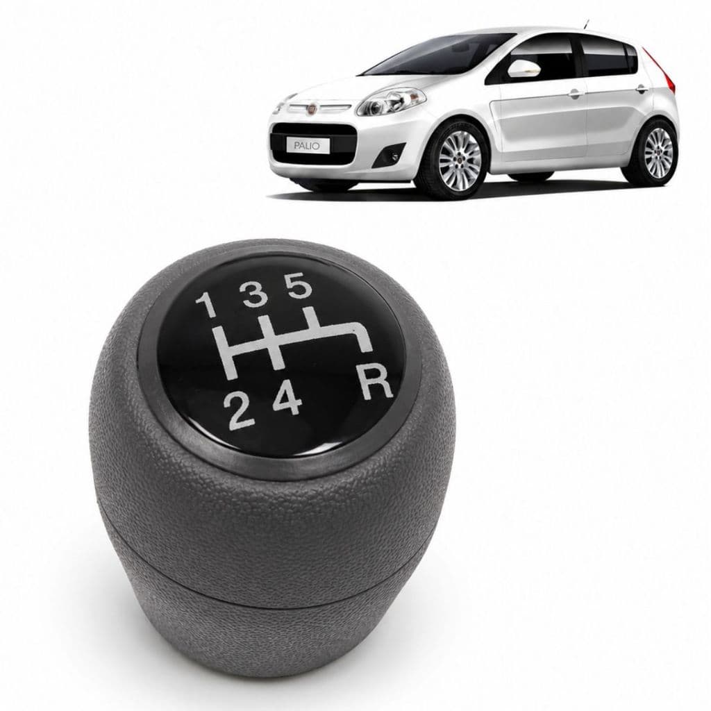 Bola Manopla De Cambio Fiat Novo Palio G5 Attractive Essence Sporting 2012 2013 2014 2015 2016 2017 Reposicao Promocao