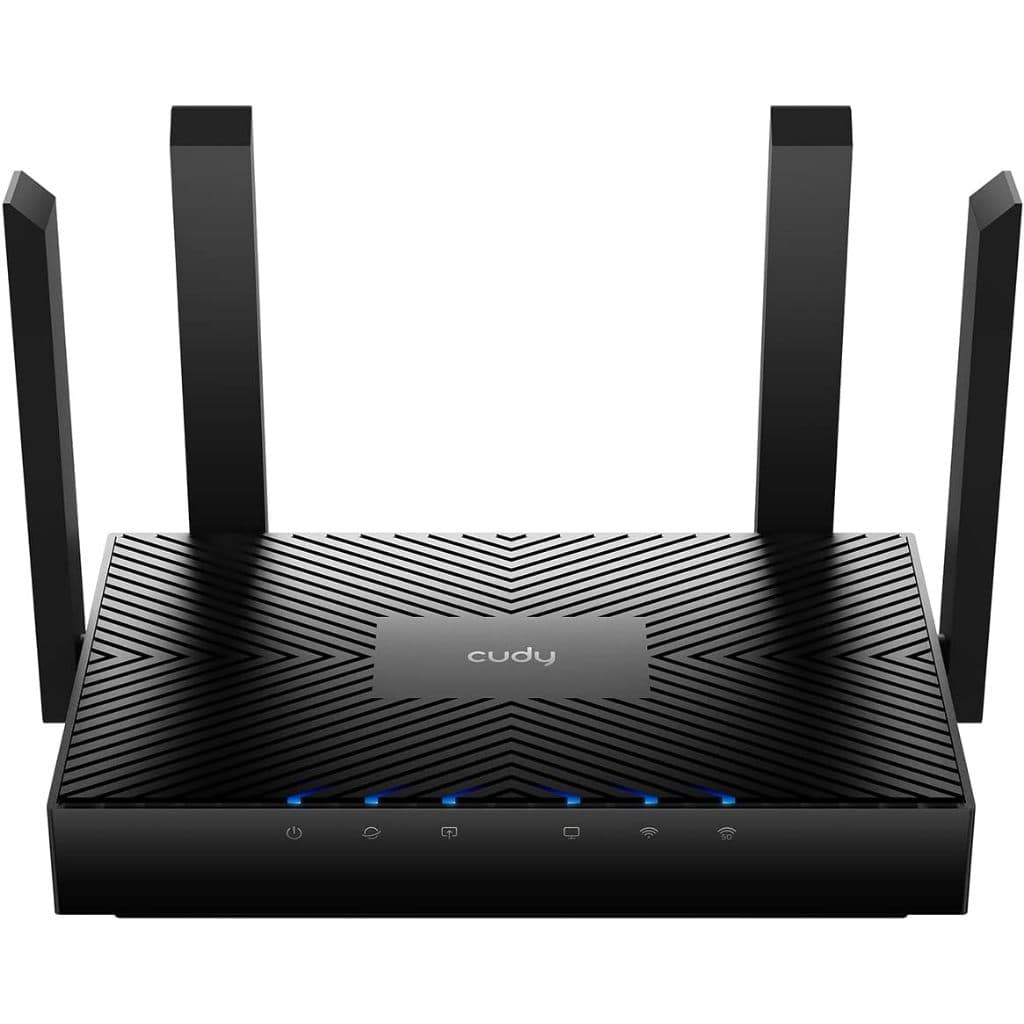 Roteador Cudy AX3000 WiFi 6 Gigabit Dual Band Mesh WR3000 VPN WPA3 4 Portas