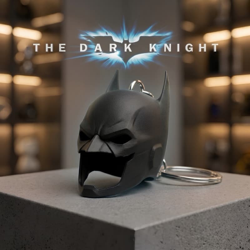 Chaveiro Batman Elmo Cavaleiro Das Trevas Premium - Edição Exclusiva Presente Geek⁠
