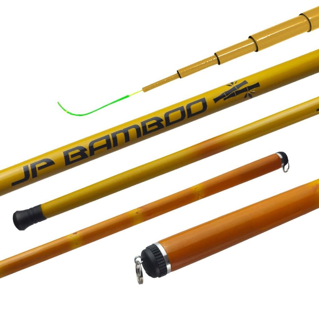 Vara Telescópica JP Bamboo Strong Jaú Pesca de 1,80m, 2,10m, 2,40m, 2,70m, 3,00m, 3,60m e  4,00m Pesca