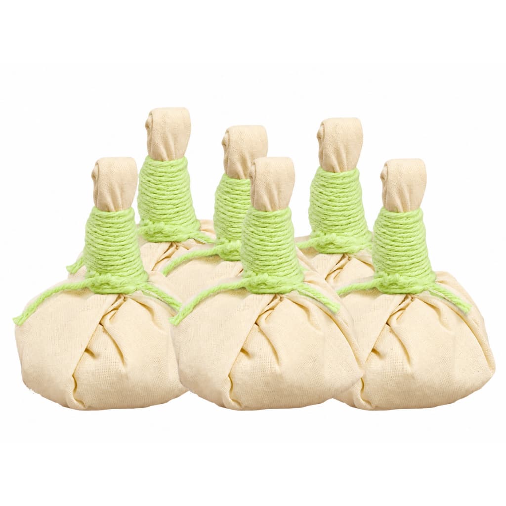 Kit de Pindas Chinesas para Massagem Capim Limão Corporal e Facial  Novabelleza