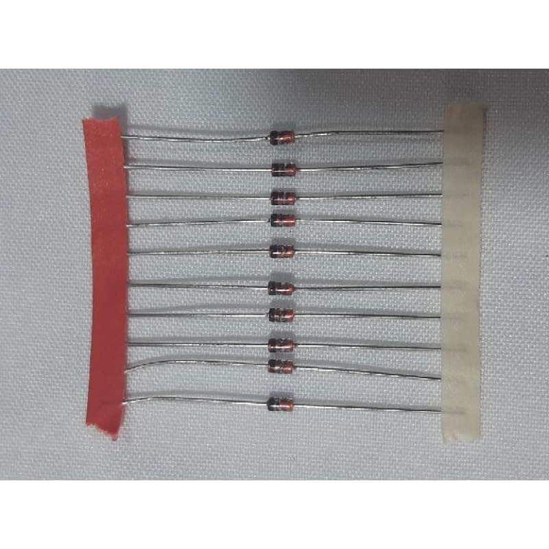 Diodo Zener 12V 1W 1N4742A kit com 10 diodos
