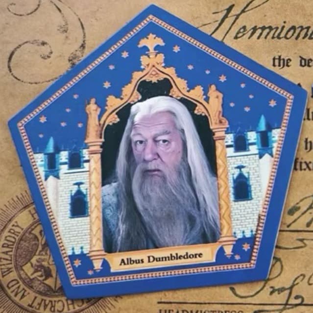 Card Sapo de chocolate Harry Potter holográfico