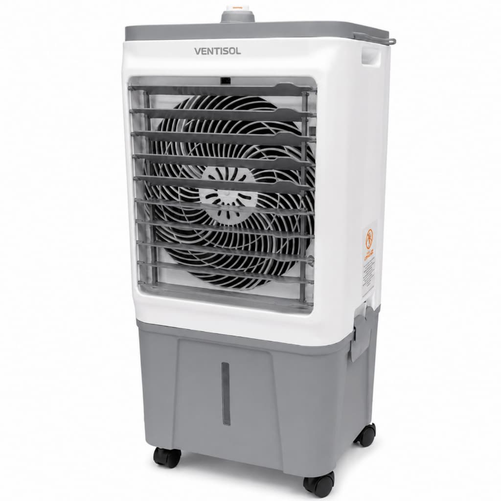 Climatizador De Ar Frio 16 Litros Ventilador Residencial Comercial Potente Suporte Para Gelo