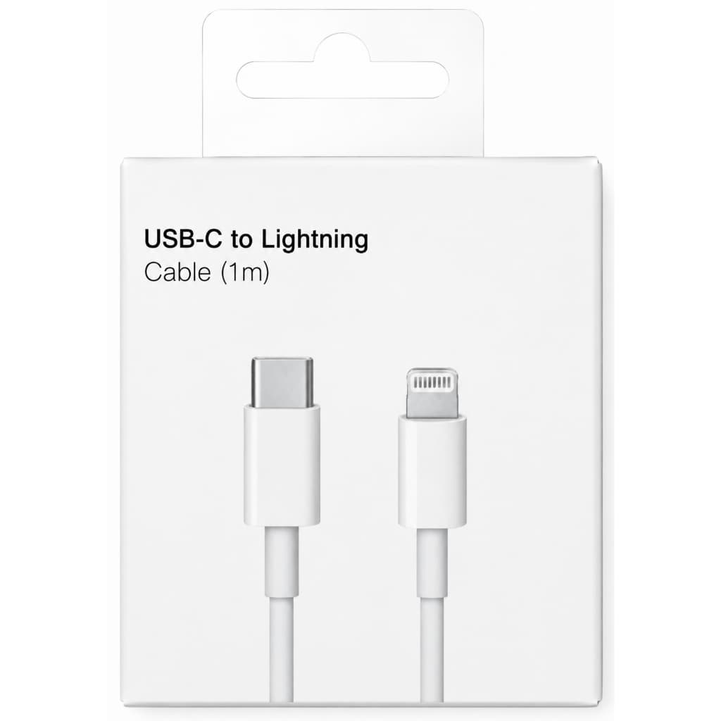 Cabo USB-C compatível com Iphone - Lightning 1 Metro