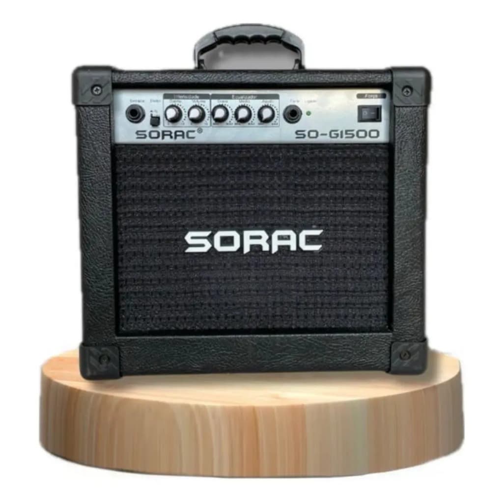 Amplificador Cubo Sorac Para Guitarra E Violão So-g1500 15w Music