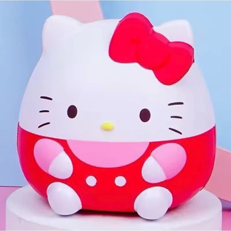 Squish Bichinho De Apertar Squishys Anti Stress Hellokity Cor Vermelho Hellokitty