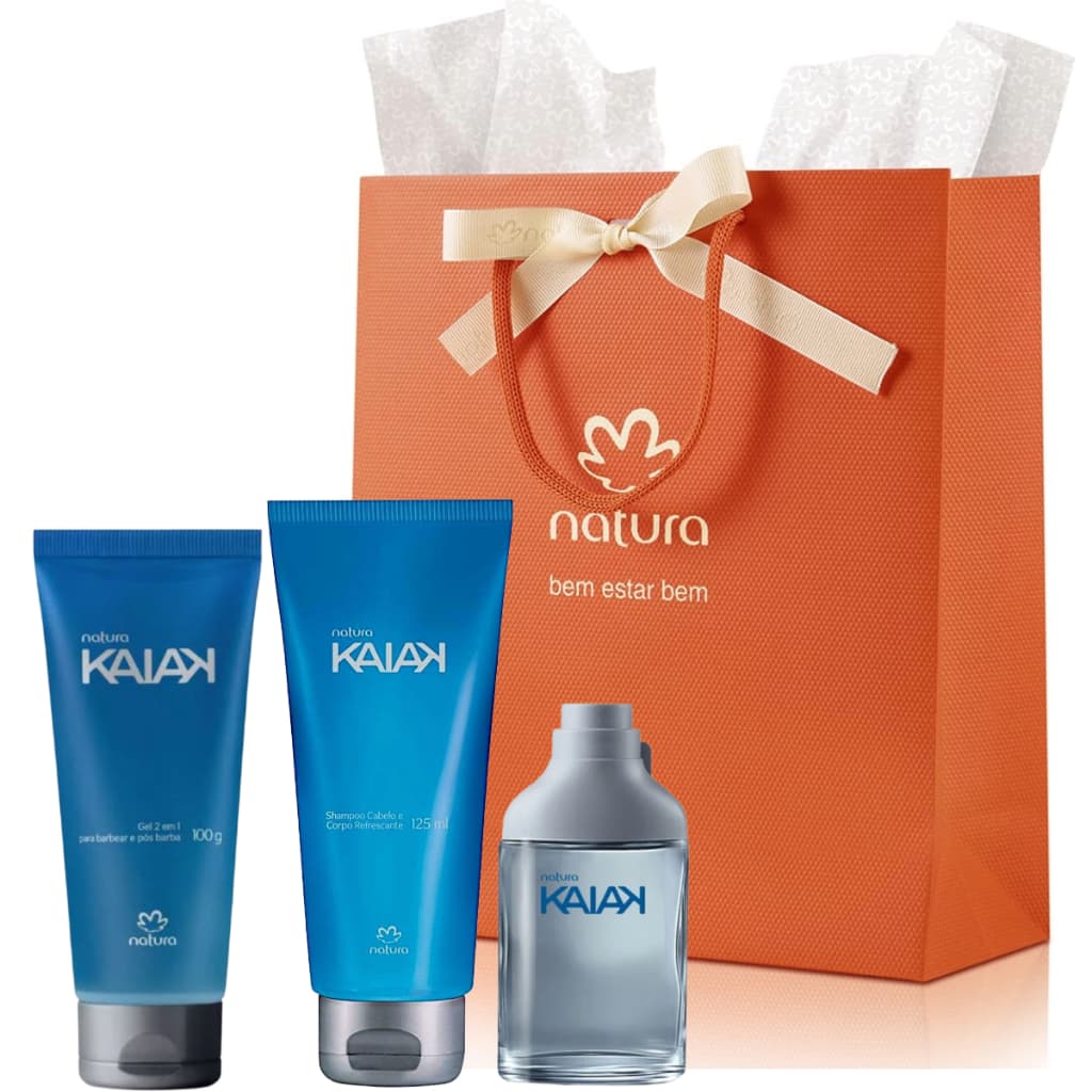Kit Presente Natura Kaiak Masculino com Miniatura (ORIGINAL E LACRADO!)