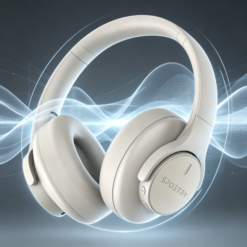 Fone de Ouvido Bluetooth 5.4 Sem Fio Headset Bateria de Longa Duração Fone Corrida Academia