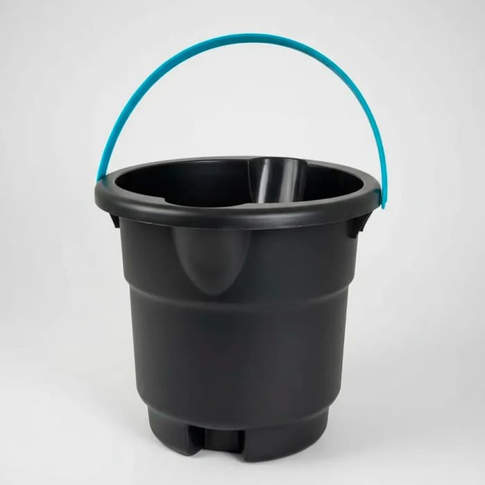 Balde Preto 15l Profissional Reforçado Para Limpeza E Obras