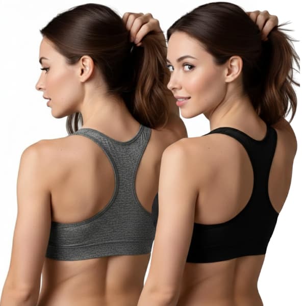 Kit 2 Top Nadador Feminino Academia Fitness Yoga Cross Fit Dia a Dia