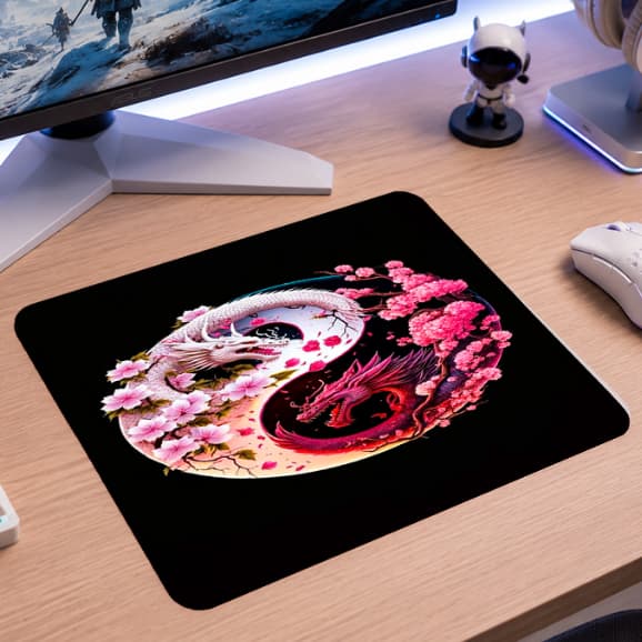 Mousepad Gamer Pequeno 30x20 Mouse Pad Gamer Base Antiderrapante Alta Durabilidade
