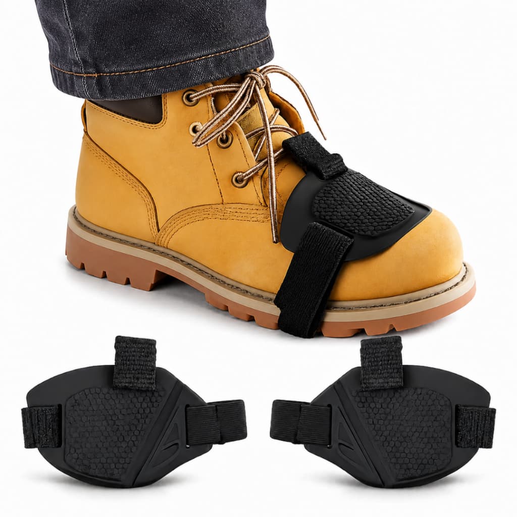 Protetor De Tênis Calçados Moto Câmbio Pedal Marcha Motoboy