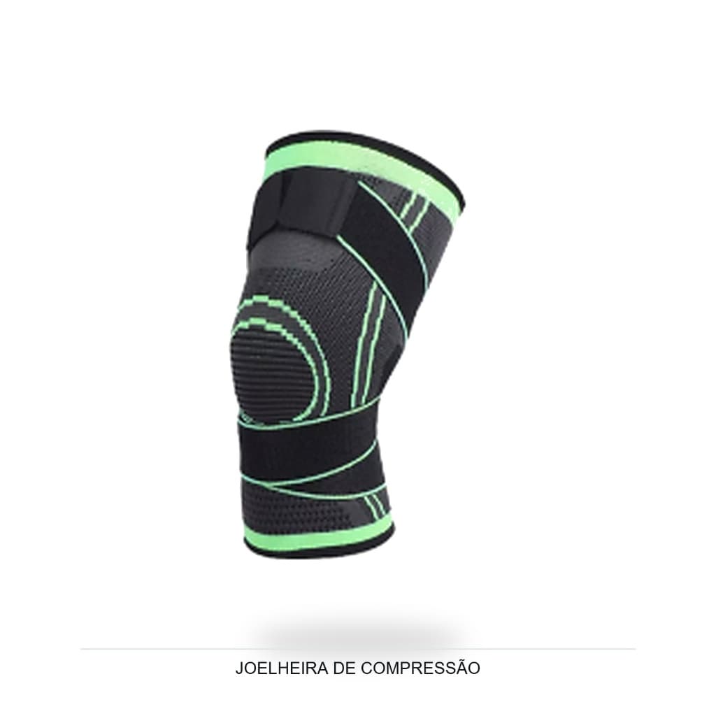 Joelheira de Compressão Esportiva Respirável para Treino e Caminhada KA-2689