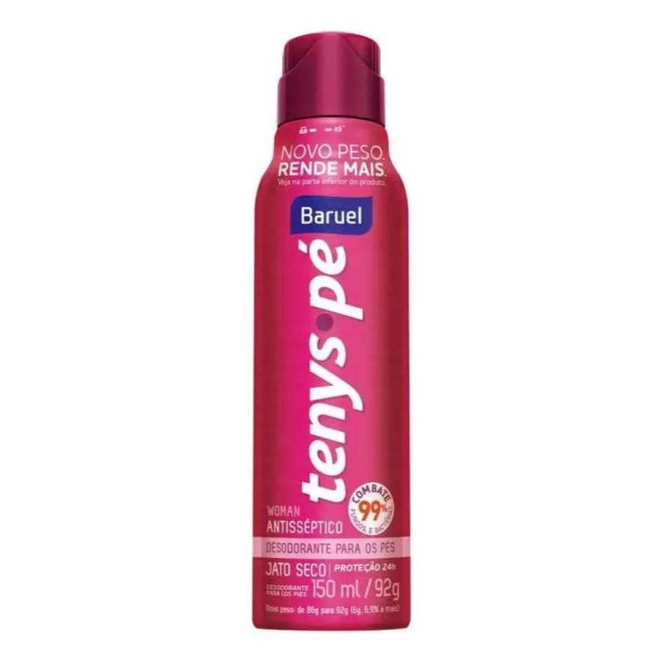 Desodorante para Pés Tenys Pé Woman Jato Seco 92g
