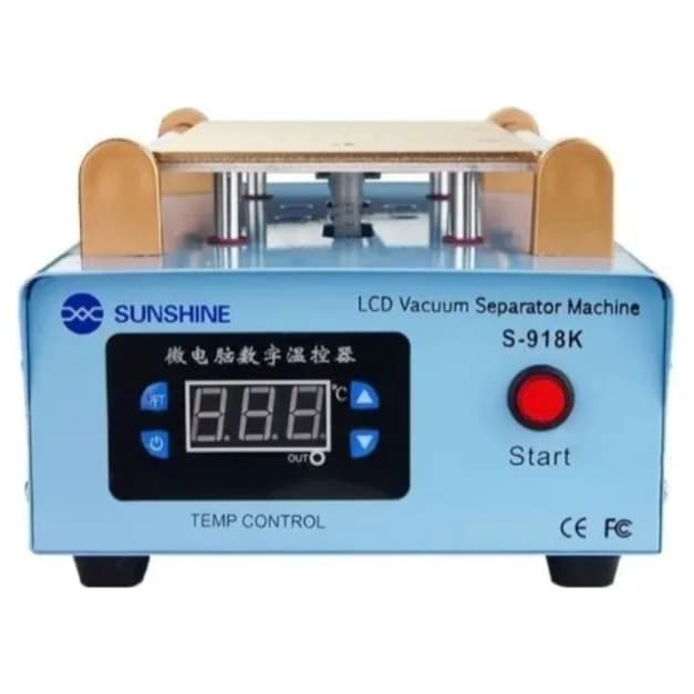Separadora de Tela Sunshine S-918K LCD Touch com Sucção a Vácuo Bivolt 110V/220V