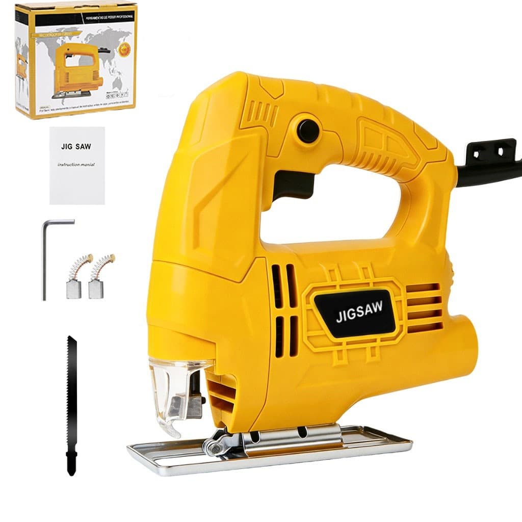 Serra Tico Tico Elétrica 850W com Controle de Velocidade Coletor de Pó e Corte Multi Material