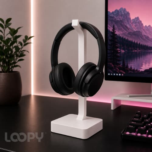 Suporte Headset Gamer Universal Mesa Suporte Controle Fone Ouvido Organizador Gamer Minimalista