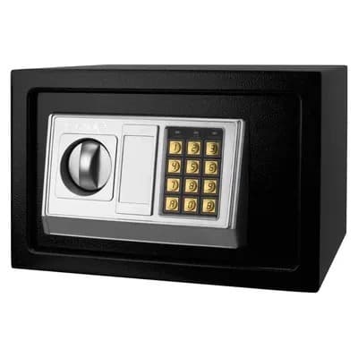 Cofre Digital Satellite A-CF2001 8 Litros Senha Eletrônica 8 Dígitos Preto