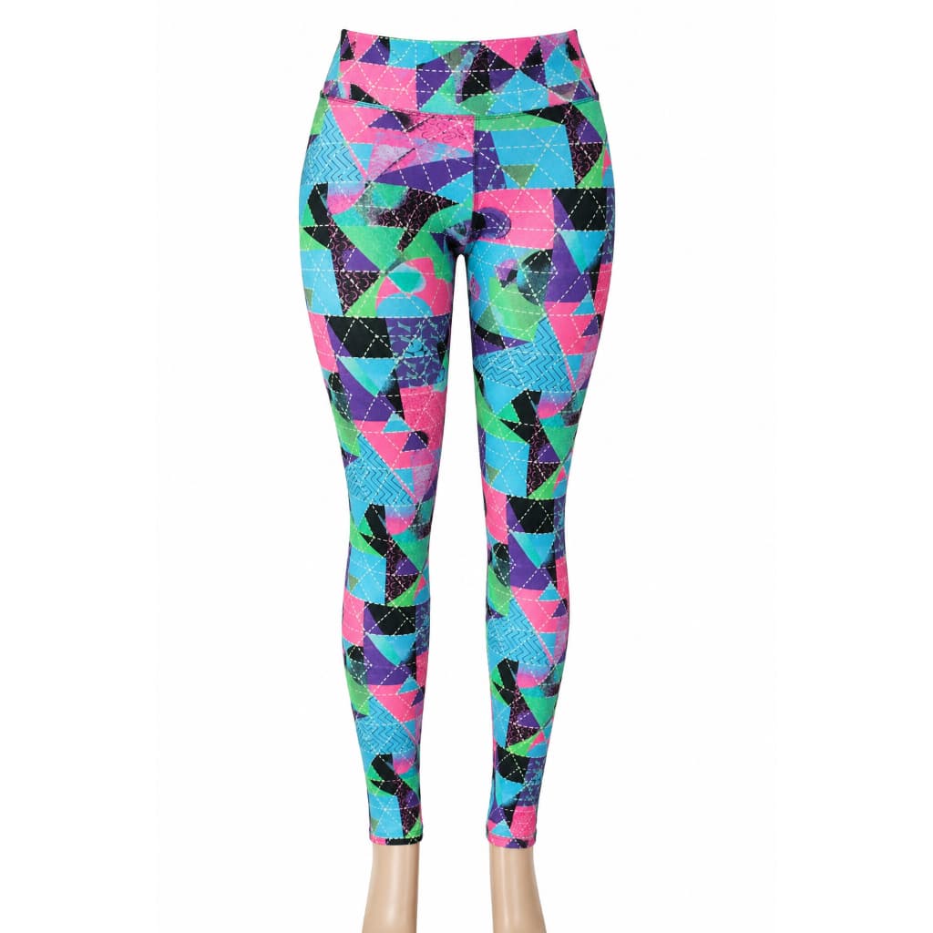 Calça Legging Feminina Estampada  Colorida Cintura Alta Suplex Fitness Academia  confortável