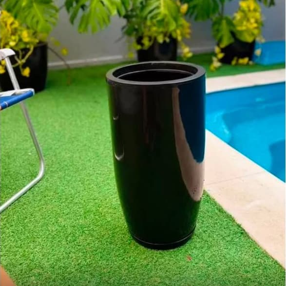 Vaso Para Plantas Decorativo COM PRATO COLETOR, Vaso Ideal Para Plantas Naturais e Artificiais
