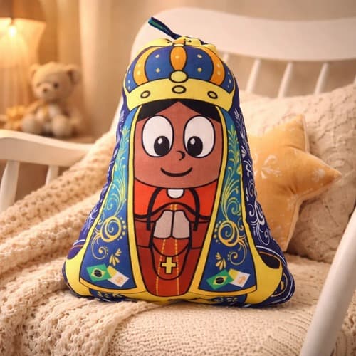 Almofada Naninha Imagem Nossa Senhora Aparecida Infantil