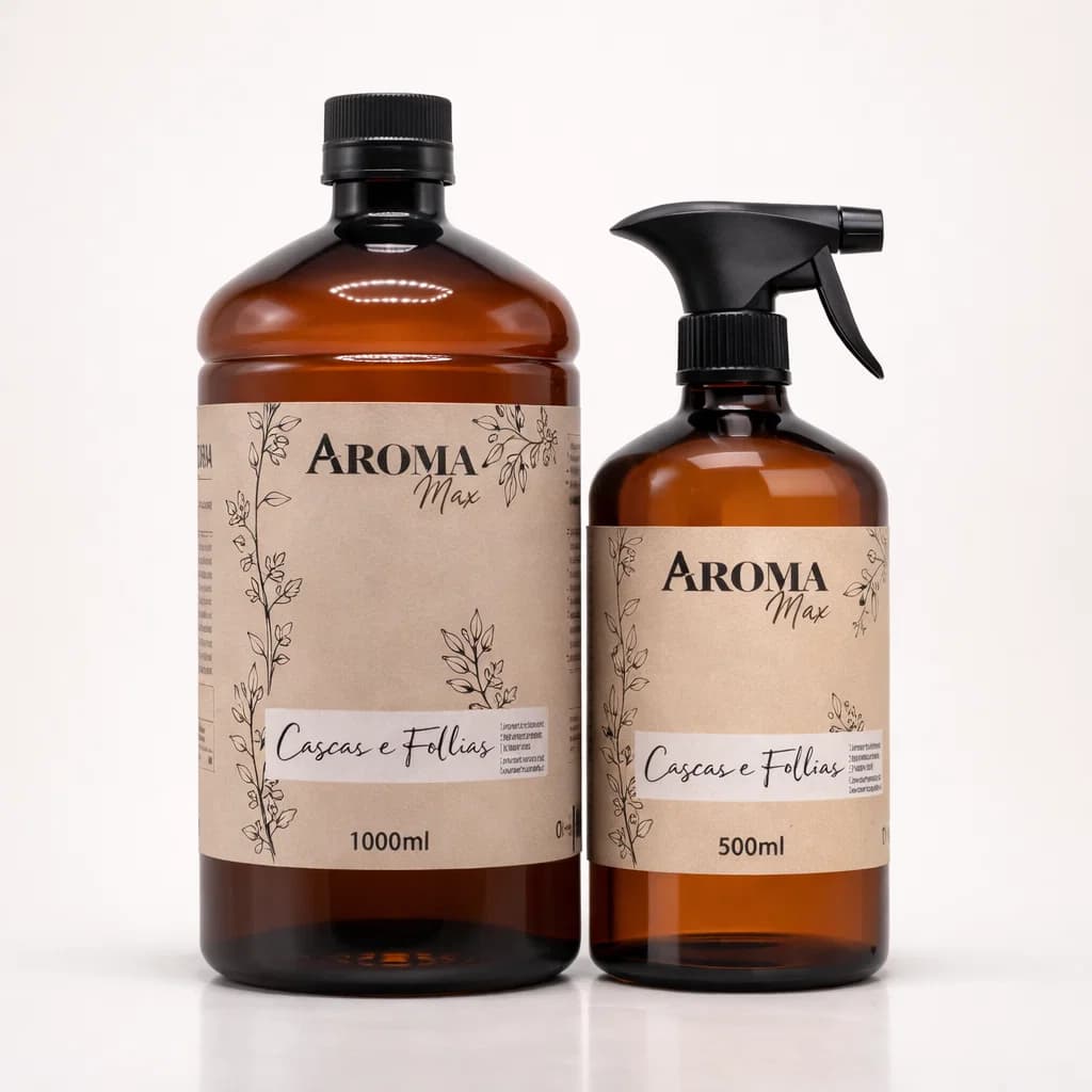 Água Perfumada Cascas E Folhas Lojas Roupas Sacolas Presentes Não Agride Tecido Borrifador