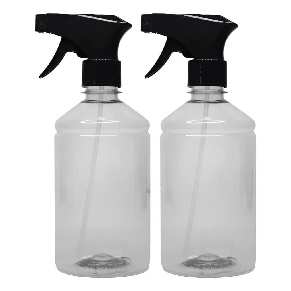 2 Borrifador Spray 500ml, Limpeza Home Spray, Água de Passar, Renovador de Lençóis, pulverizador