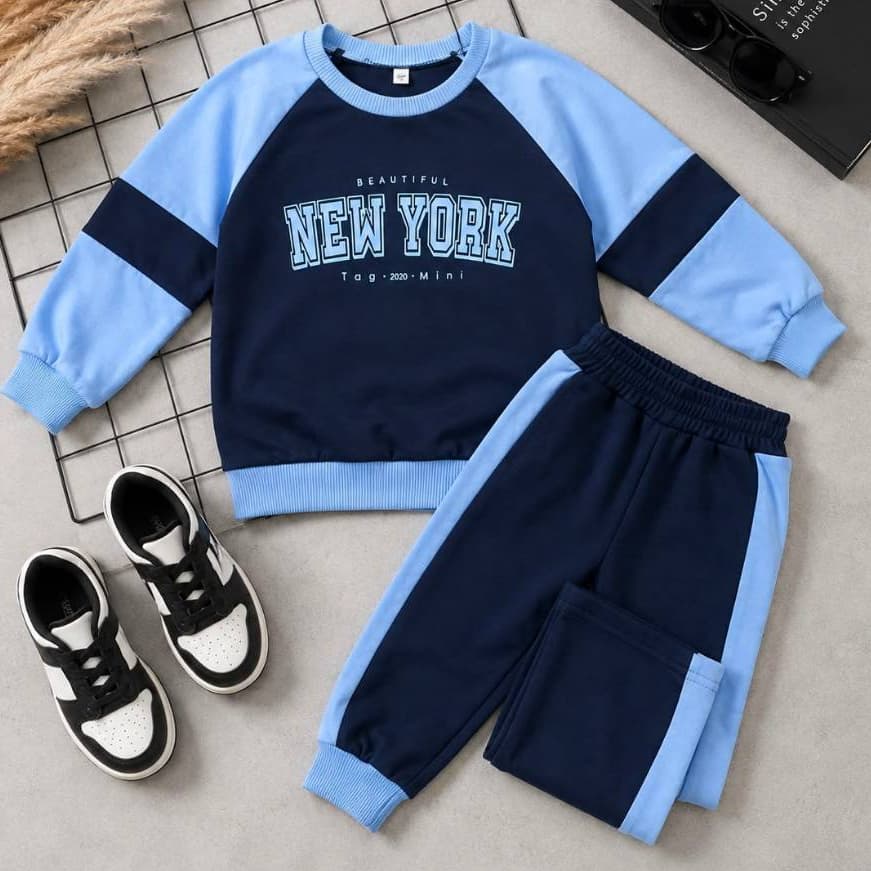 Conjunto Masculino Infantil Casaco + Calça Moletinho Meia Estação