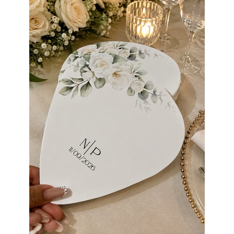 Leques para Casamento Personalizado com a sua identidade visual