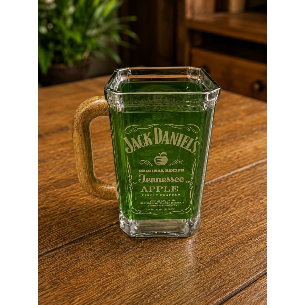 Caneca Artesanal Jack Apple MDA Personalizada Presente Criativo Resistente à Água Festa Família Amigos