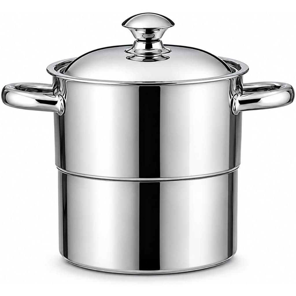 CUSCUZEIRA INOX TRADICIONAL NORDESTINA, PANELA A VAPOR - Nº16