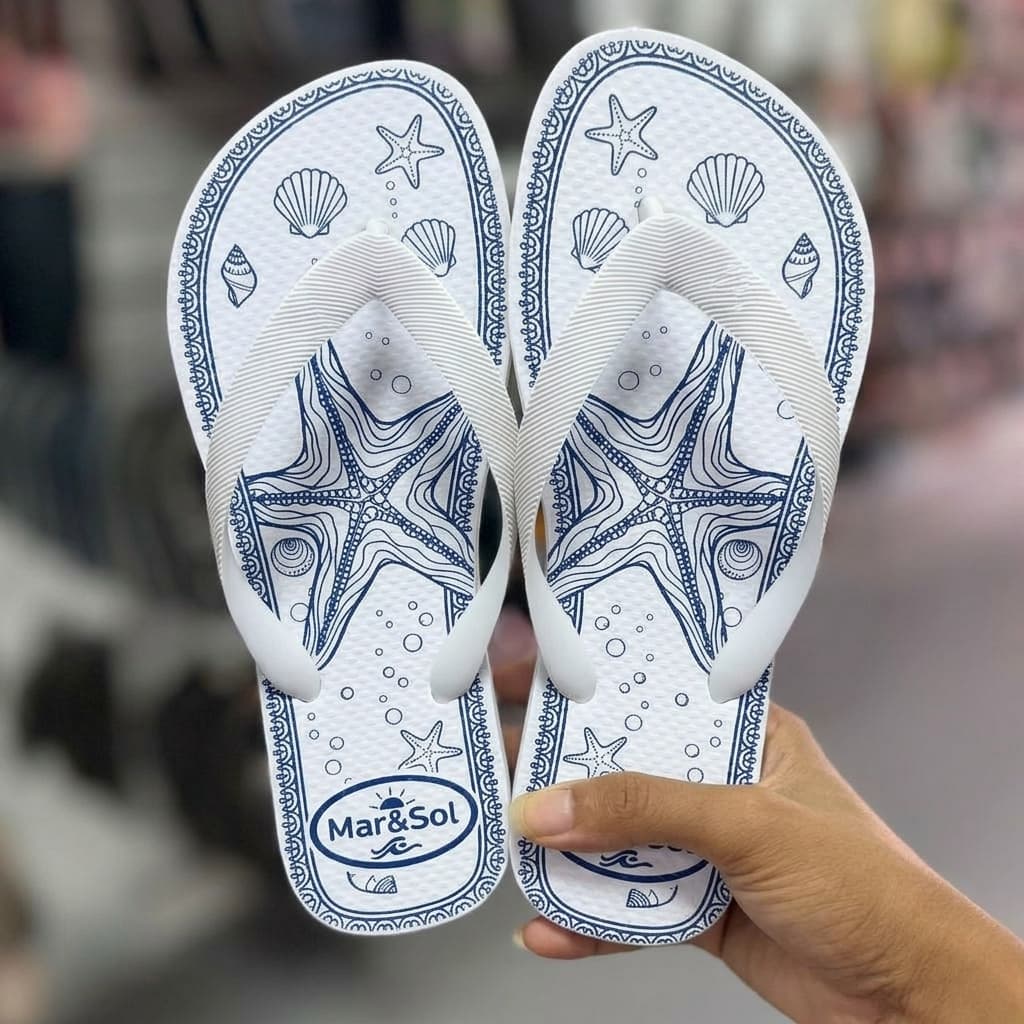 Chinelo branco barato feminino sandalia de dedo Novidade