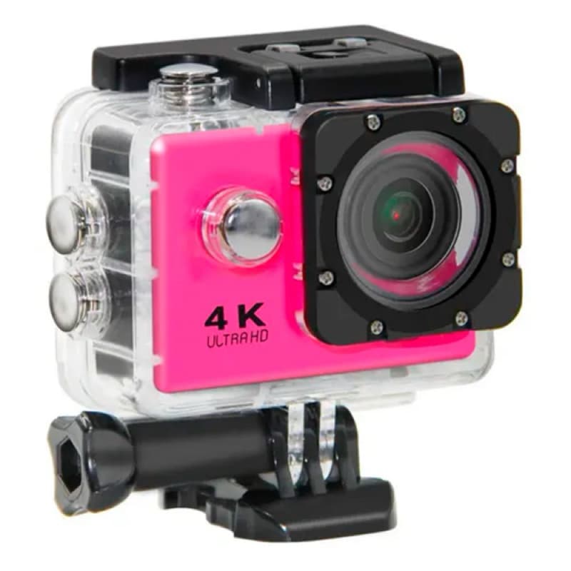 Câmera Esportiva 4K Ultra HD Wi-Fi com Lente 170° e Resistente à Água
