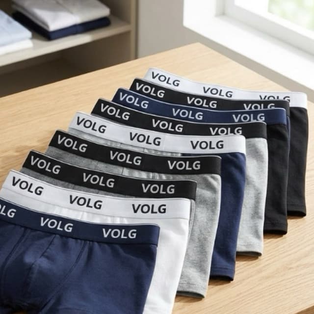 kit com 3 Cueca Boxer infantil menino Cotton