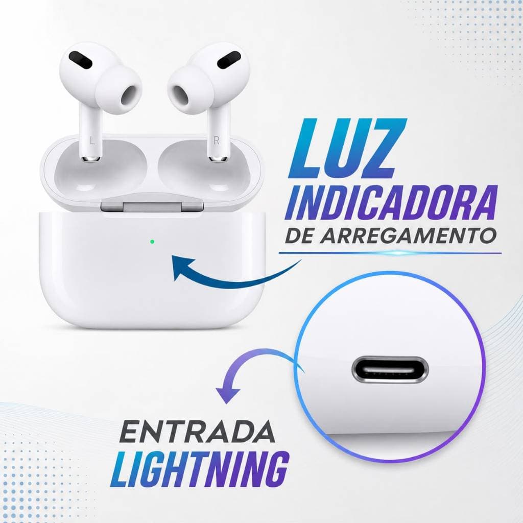 fone de ouvido sem fio bluetooth  tws pro 6 sem ruido