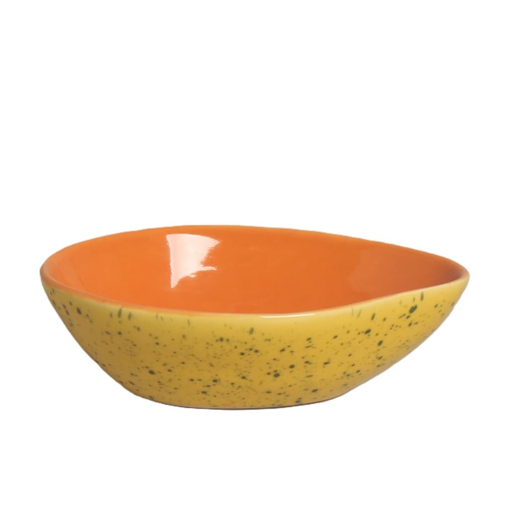 Tigela Mamão Papaya Laranja e amarelo (Capacidade 400ml)
