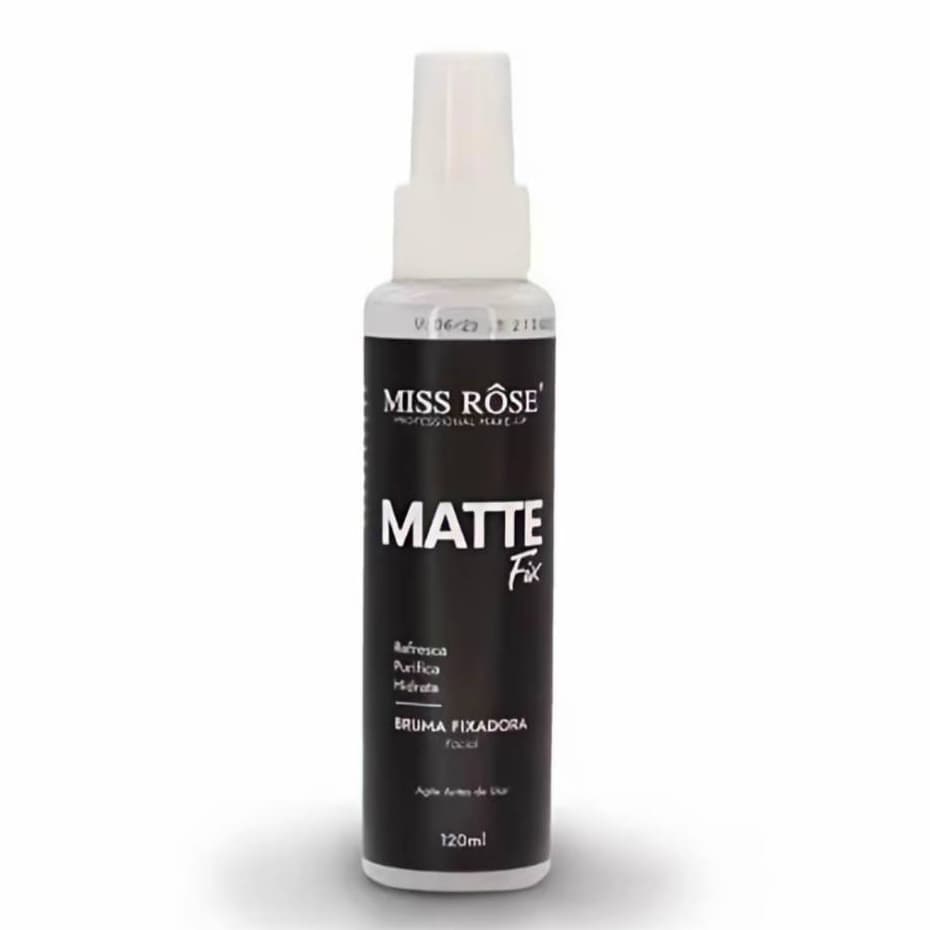 Bruma Matte Fixadora de Maquiagem Longa Duração Efeito Natural 120ml