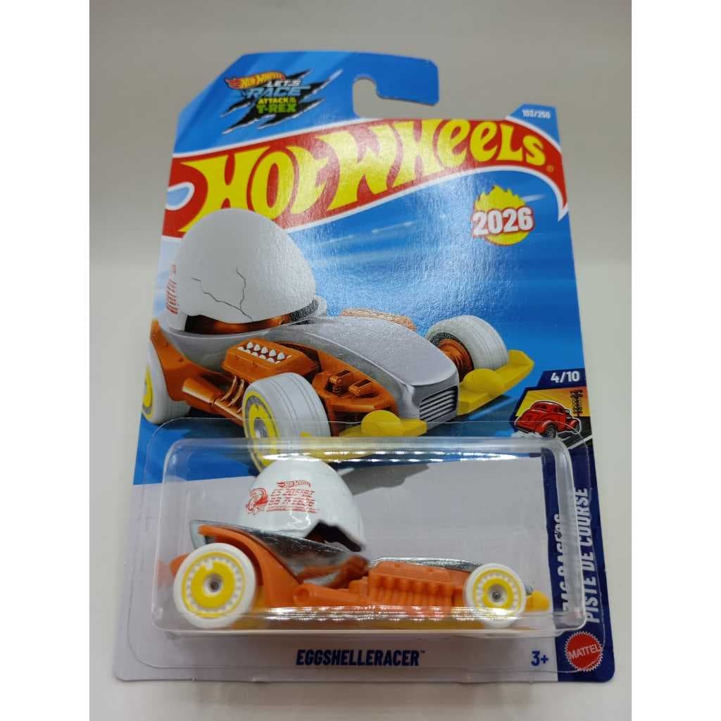 Carrinho Miniatura Hot Wheels Eggshelleracer Jjl25 Multicolor
