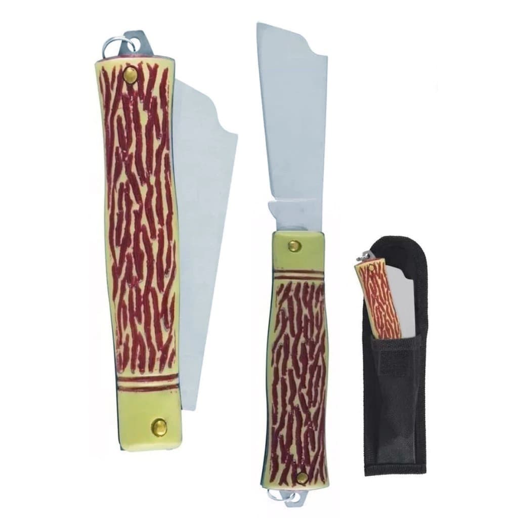 Canivete Compacto Portatil 3,5" Polegadas  Resistente Multiuso