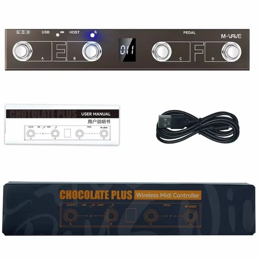M Vave Chocolate Plus Controlador Midi Wireless