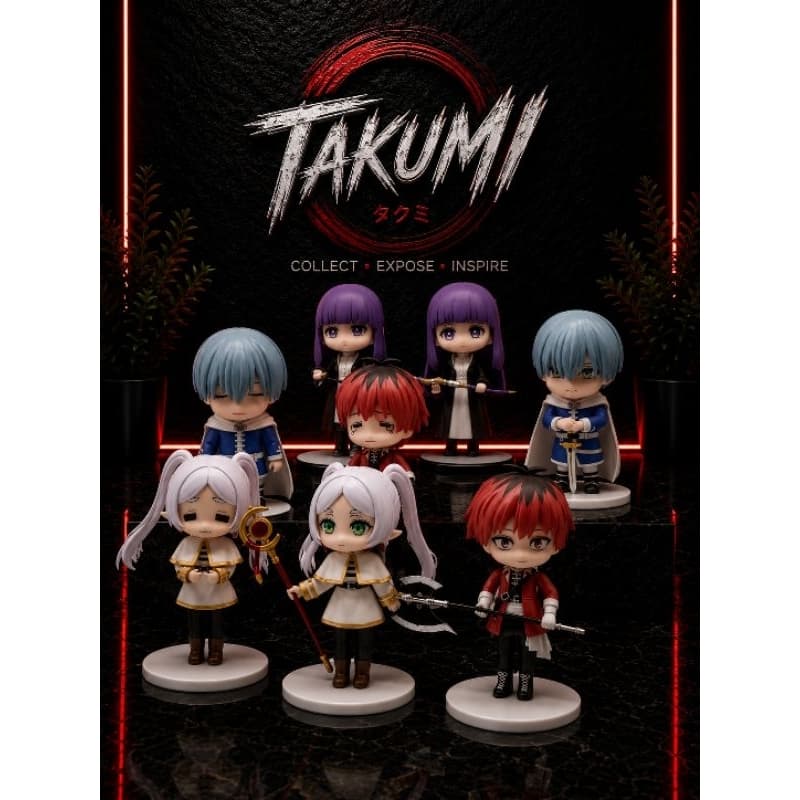 Figure Frieren, Stark, Himmel e Fern PVC 10cm – Action Figure Anime Colecionável