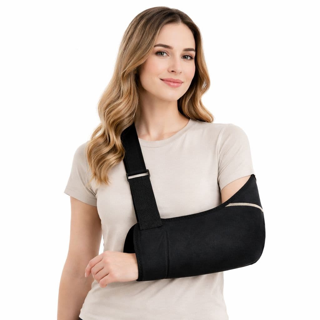 Tipoia Anatômica Com Alça Regulável  Suporte Seguro Para o Braço 70X35CM