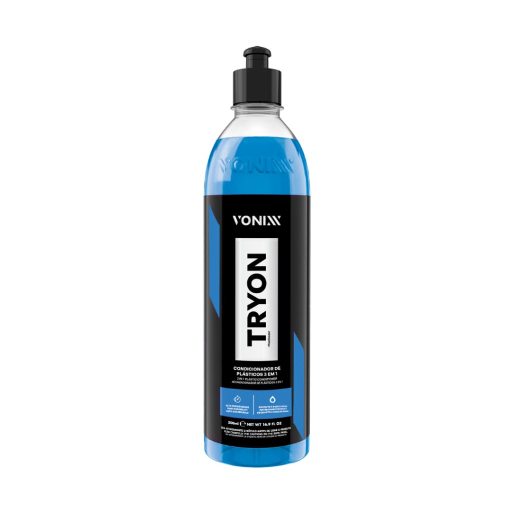 Tryon condicionador e restaurador de plásticos e borrachas 3 em 1 vonixx 500ml