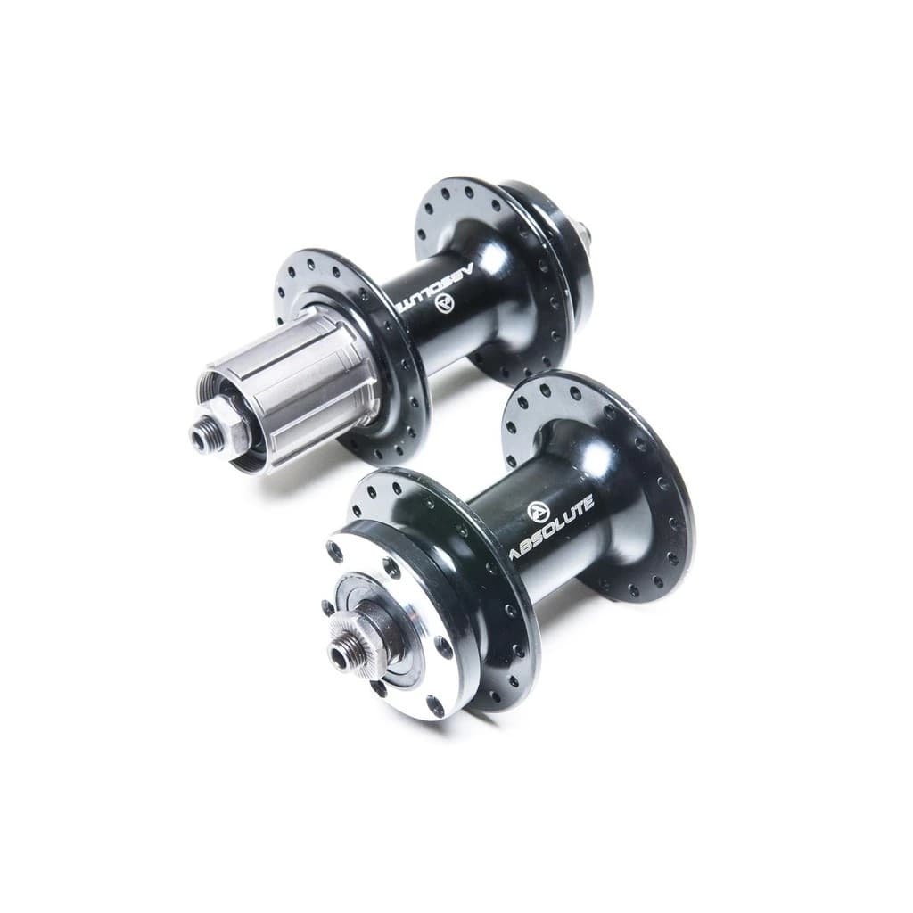 PAR CUBO ABSOLUTE NERO 36 FUROS P/ ROTOR 6 PARAFUSOS C/BLOCAGEM - 8V / 9V / 10V / 11V – ROLAMENTO SELADO
