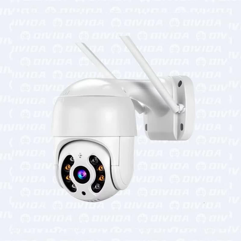 Câmera de segurança wi-fi ip sem fio 360 encaixe lampada aplicativo YOOSEE full HD visão noturna - bivolt