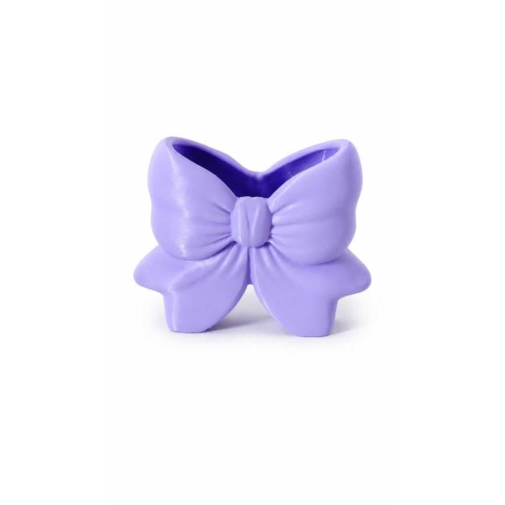 Porta Pincéis Maquiagem Laço Decorativo Organizador Bancada Impressão 3D