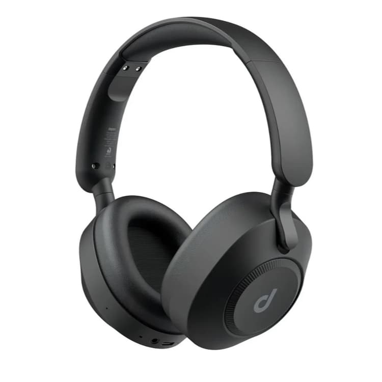Headphone Dapon H02D Pro ANC Over Ear Bluetooth 6.0 Cancelamento De Ruído Cor Preto
